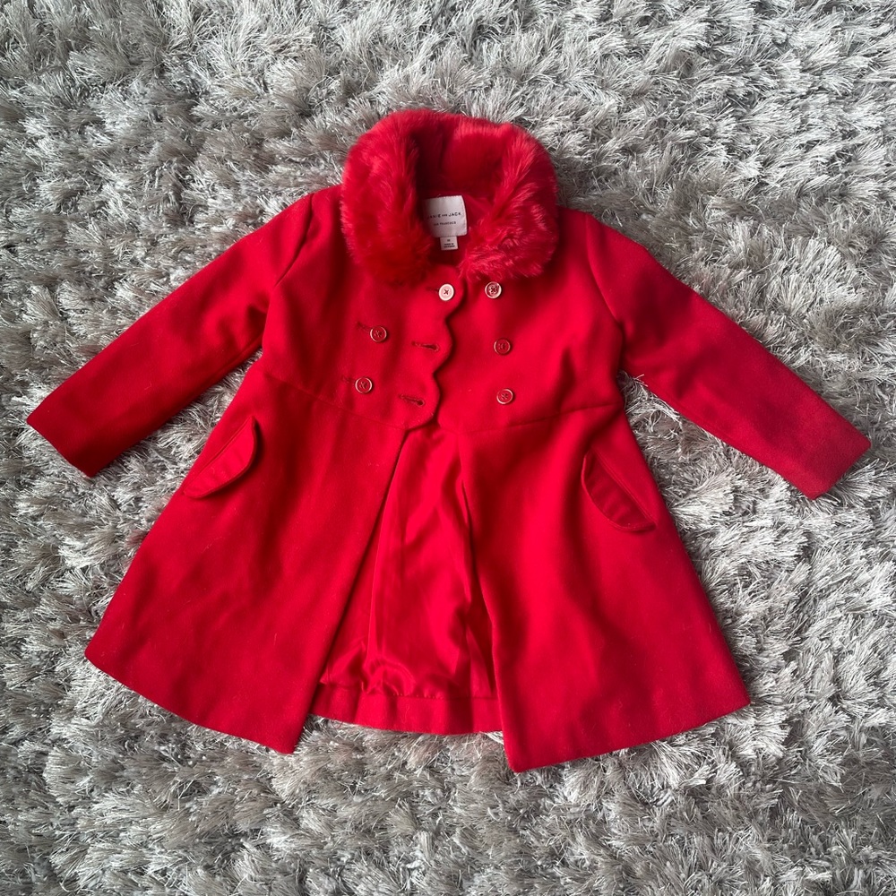 Red coat for girls 2T from Janie and Jack